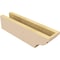 Ekena Millwork 4in. W x 4in. H x 16in. L Garner Woodgrain TimberThane Rafter Tail, Primed Tan RFTUR04X04X16GARRCPR - alternate 2